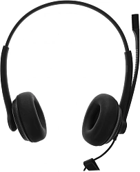 Гарнитура проводная Yealink YHS34 Dual черный
