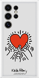 Чехол (клип-кейс) Samsung для Samsung Galaxy S24 Ultra Flipsuit Case S24 Ultra белый/прозрачный (EF-MS928CWEGRU)