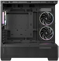 Корпус Deepcool CG380U 3F черный без БП mATX 6x120mm 3x140mm 2xUSB3.0 audio bott PSU