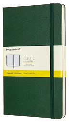 Блокнот Moleskine CLASSIC QP061K15 Large 130х210мм 240стр. клетка твердая обложка зеленый