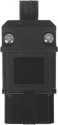 Вилка Hyperline CON-IEC320C20 (упак.:1шт) 1м черный