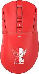 Мышь A4Tech Bloody R73 Ultra красный/рисунок оптическая 20000dpi беспров. USB-C 7but (R73 ULTRA PYRO BLAZE)
