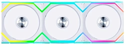 Вентилятор для корпуса Lian-Li Uni Fan SL Wireless 120 ARGB 120х124.5x28 белый 4-pin 28.5дБ (упак.:3шт) (G99.12SL1W3W.R0) Ret