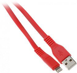 Кабель Premier 6-703RL45 2.0R USB (m)-Lightning (m) 2м красный пакет