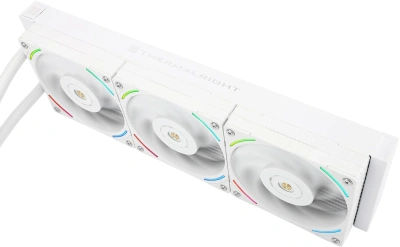 Система водяного охлаждения Thermalright Frozen Vision 360 Soc-AM5/AM4/1151/1200/2066/2011/1700 белый 4-pin 27dB Al LCD Ret (F-VISION-360-WH)