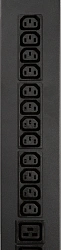 Блок распределения питания Lanmaster TWT-PDVMT3-6X36-16A верт.размещ. 6xC19 36xC13 с мониторингом 16A IEC 309 3м