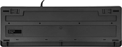 Клавиатура A4Tech Fstyler FK10 черный/серый USB (FK10 GREY) кабель 1.5м