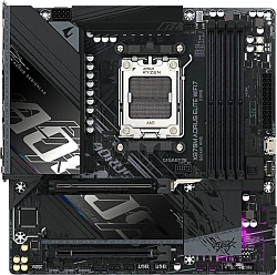 Материнская плата Gigabyte X870M A ELITE WF7 SocketAM5 AMD X870 4xDDR5 mATX AC`97 8ch(7.1) 2.5Gg RAID+HDMI