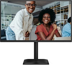 Монитор AOC 27" Q27E4U черный IPS LED 16:9 HDMI M/M матовая HAS Piv 350cd 178гр/178гр 2560x1440 120Hz DP 2K USB 5.55кг