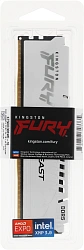 Память DDR5 16GB 6000MHz Kingston KF560C30BWE-16 Fury Beast White Expo RTL Gaming PC5-48000 CL30 DIMM 288-pin 1.4В kit single rank с радиатором Ret