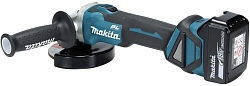 Углошлифовальная машина Makita DGA511RT 8500об/мин рез.шпин.:M14 d=125мм жестк.кейс