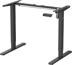 Подстолье Cactus CS-EDF-BK черный каркас черный 140x72x60см