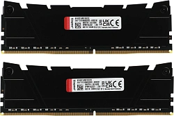 Память DDR4 2x16GB 3200MHz Kingston KF432C16RB12K2/32 Fury Renegade Black RTL Gaming PC4-25600 CL16 DIMM 288-pin 1.35В dual rank с радиатором Ret