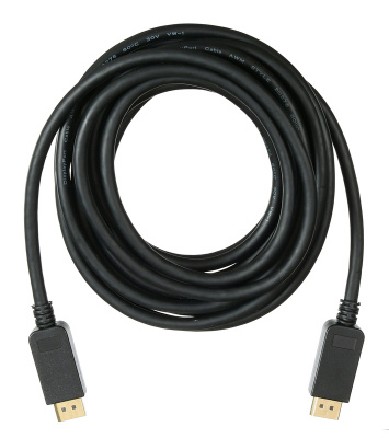 Кабель аудио-видео Buro v 1.2 DisplayPort (m)/DisplayPort (m) 5м. позолоч.конт. черный (BHP DPP_1.2-5)