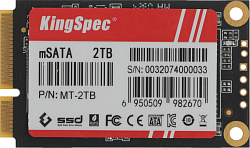 Накопитель SSD Kingspec SATA-III 2TB MT-2TB MT Series mSATA