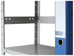 Стеллаж Практик MS Standart 200KD/100x30/4 пол.:4 разборная 2000x1000x300мм серый (S24099243402)