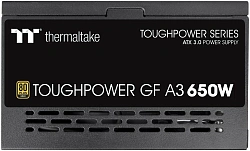 Блок питания Thermaltake ATX 650W Toughpower GF A3 Gen.5 80+ gold (20+4pin) APFC 120mm fan 8xSATA Cab Manag RTL
