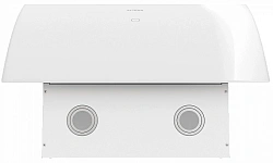 Вытяжка каминная Elikor Wave WH 60 белый управление: сенсорное (1 мотор)