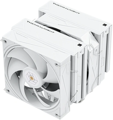 Устройство охлаждения(кулер) Thermalright Royal Pretor 130 Soc-AM5/AM4/1200/1700/1851 белый 4-pin 29.4dB Al+Cu Ret (RP130-WH)