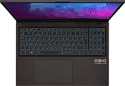 Ноутбук Osio CyberLine C160i-001 Core i5 12600H 16Gb SSD512Gb NVIDIA GeForce RTX 3050 6Gb 16" IPS WUXGA (1920x1200) без ОС brown WiFi BT Cam 3410mAh