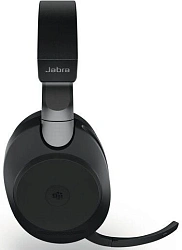 Наушники с микрофоном Jabra Evolve2 85, Link380a UC Stereo Stand Black черный накладные BT оголовье (28599-989-989)