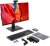 Моноблок Digma Pro Vision 23.8" Full HD Ryzen 3 5425U (1.8) 8Gb SSD256Gb RGr CR Windows 11 Pro Eth WiFi BT 90W клавиатура мышь Cam черный 1920x1080