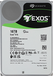 Жесткий диск Seagate SATA-III 16Tb ST16000NM001G Server Exos X16 512E (7200rpm) 256Mb 3.5"