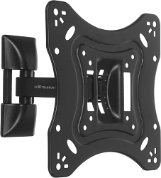 Кронштейн для телевизора Ultramounts UM865 черный 23"-42" макс.20кг настенный поворотно-выдвижной и наклонный