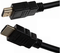Кабель аудио-видео Cactus CS-HDMI.1.4-5 HDMI (m)/HDMI (m) 5м. позолоч.конт. черный