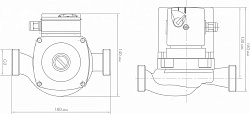 Насос циркуляционный Джилекс Циркуль 32/80 155Вт 5340л/час (3280)