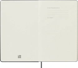 Еженедельник Moleskine CLASSIC WKNT Large 130х210мм недатир. 288 черный