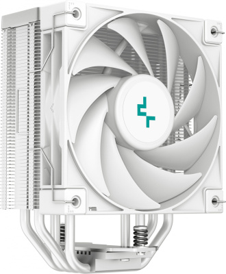 Устройство охлаждения(кулер) Deepcool AK400 Soc-AM5/AM4/1200/1700/1851 белый 4-pin 29dB Al+Cu 220W 661gr Ret (R-AK400-WHNNMN-G-1)