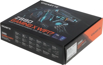 Материнская плата Gigabyte Z890 GAMING X WIFI7 Soc-1851 Intel Z890 4xDDR5 ATX AC`97 8ch(7.1) 2.5Gg RAID+DP
