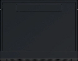 Шкаф коммутационный NTSS NTSS-W6U6045GS-BL настенный 6U 570x450мм пер.дв.стекл 60кг черный 350мм 18кг 220град. 370мм IP20 сталь