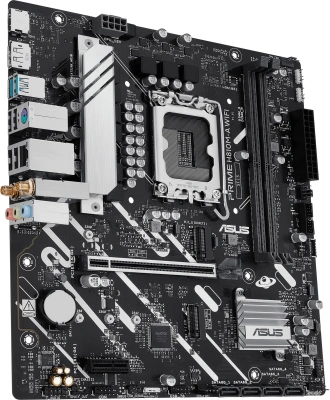 Материнская плата Asus PRIME H810M-A WIFI Soc-1851 Intel H810 2xDDR5 mATX AC`97 8ch(7.1) GbLAN RAID+HDMI+DP