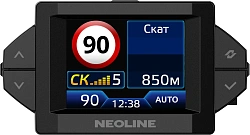 Видеорегистратор с радар-детектором Neoline X-Cop citysmart GPS ГЛОНАСС черный