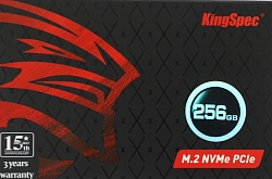 Накопитель SSD Kingspec PCIe 3.0 x4 256GB NE-256 M.2 2280