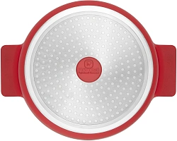 Кастрюля Rondell Red Edition RDA-1118 4.6л. d=24см (с крышкой) красный