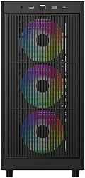 Корпус ID-Cooling Ware 510 черный без БП ATX 7x120mm 5x140mm 1xUSB2.0 1xUSB3.0 audio bott PSU