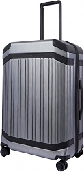 Чемодан Piquadro PQ LIGHT PREMIUM (BV4427PQLP/GRN) 46x68x26.5см 69л. 4.68кг. поликарбонат/алюм./натур.кожа серый