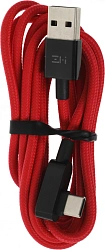 Кабель ZMI AL755 AL755 RED USB (m)-USB Type-C (m) 1.5м красный