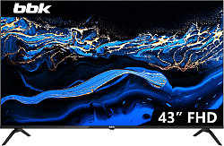 Телевизор LED BBK 43" 43LEM-1036/FTS2C (B) черный FULL HD 50Hz DVB-T2 DVB-C DVB-S2 USB (RUS)