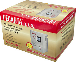 Стабилизатор напряжения Ресанта АСН-8000Н/1-Ц 8кВА однофазный белый (63/6/17)