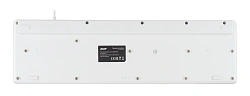 Клавиатура Acer OKW123 белый USB Multimedia (ZL.KBDEE.00D)