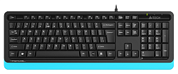 Клавиатура A4Tech Fstyler FKS10 черный/синий USB (FKS10 BLUE)