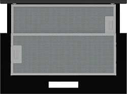 Вытяжка встраиваемая Gorenje TH60E7XB нержавеющая сталь управление: кнопочное (1 мотор)