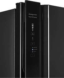 Холодильник Hitachi R-V660PUC7-1 BBK 2-хкамерн. черный бриллиант инвертер