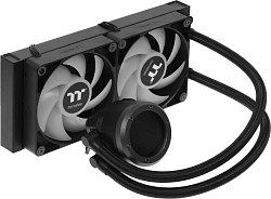 Система водяного охлаждения Thermaltake TH240 V2 Ultra ARGB Soc-AM5/AM4/1200/1700/1851 черный 4-pin 25.8dB Al+Cu LCD Ret (CL-W383-PL12SW-A)