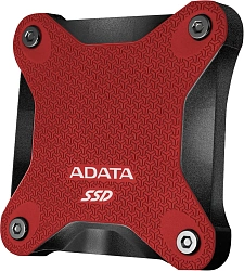 Накопитель SSD A-Data USB3.1 512GB SD620-512GCRD SD620 2.5" красный