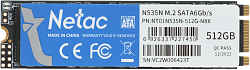 Накопитель SSD Netac SATA-III 512GB NT01N535N-512G-N8X N535N M.2 2280